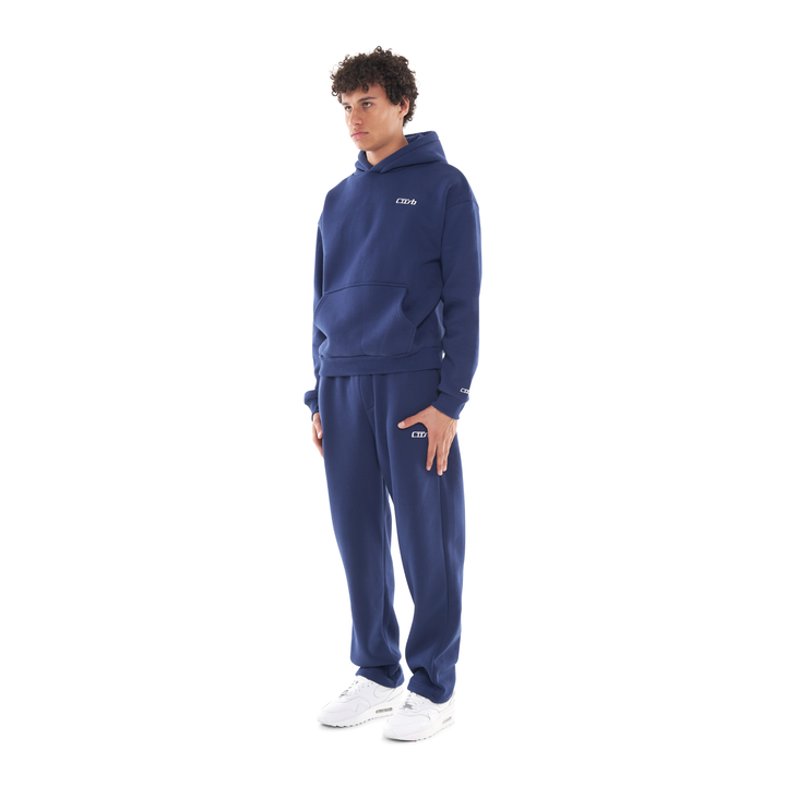 OPEN LEG JOGGER NAVY BLUE