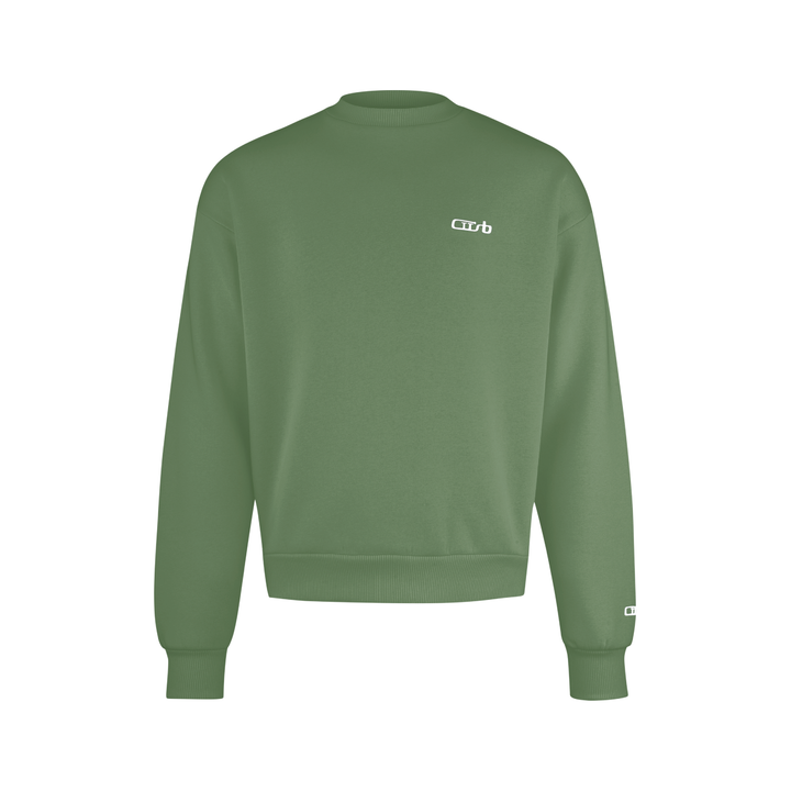 CREWNECK BRONZE GREEN