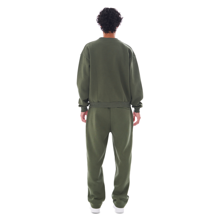 CREWNECK BRONZE GREEN