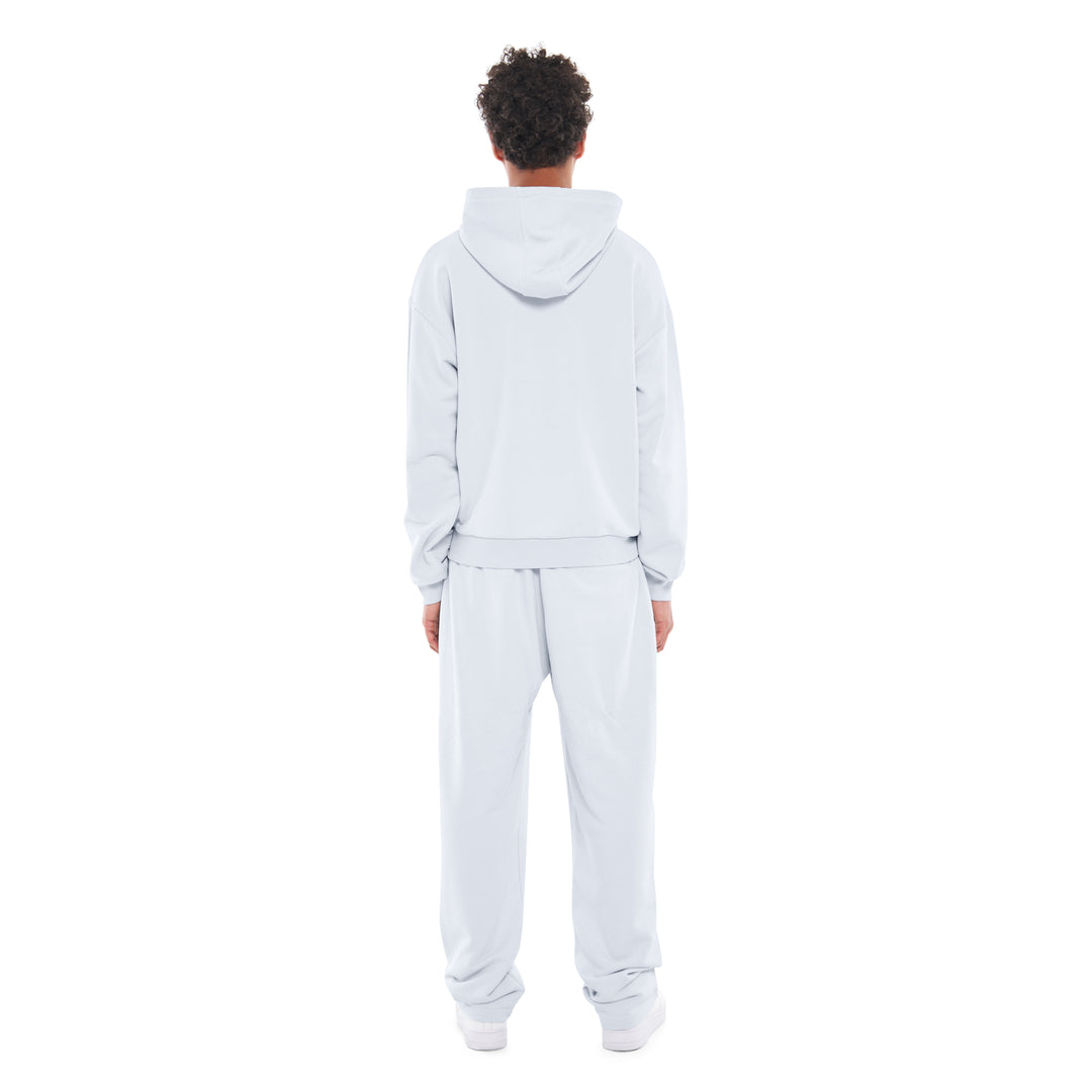 Open Leg Jogger Chalk Blue