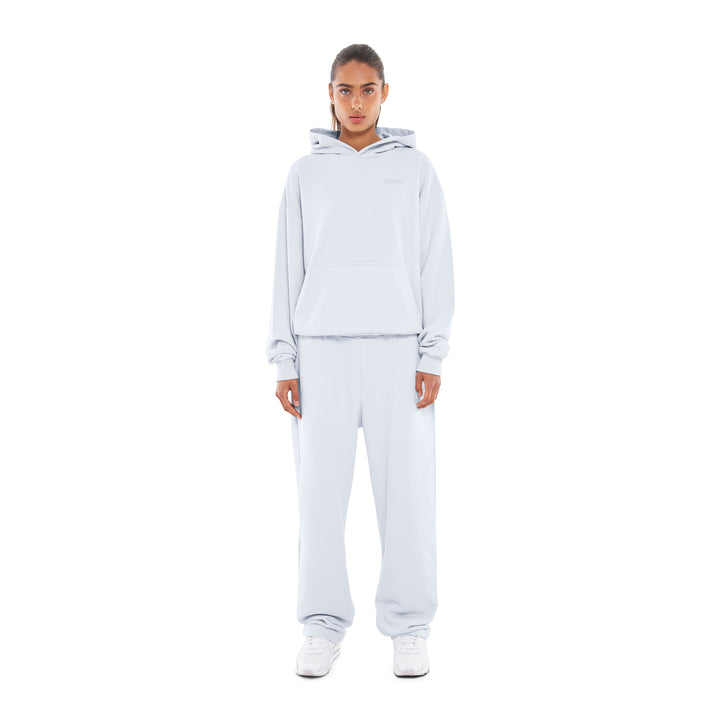 Open Leg Jogger Chalk Blue