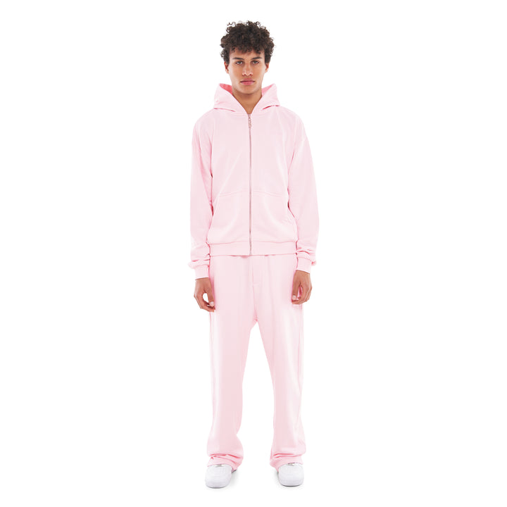 Zip-Up Powder Pink