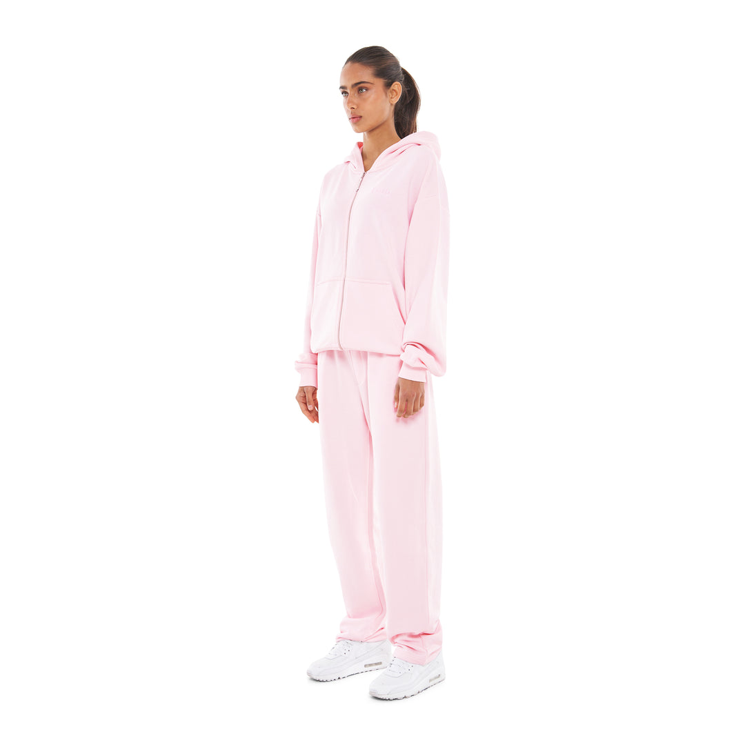 Zip-Up Powder Pink