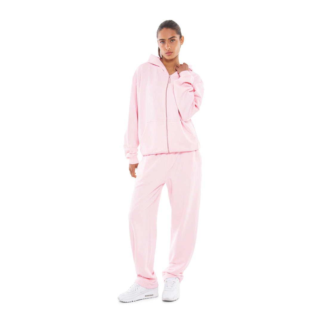 Zip-Up Powder Pink