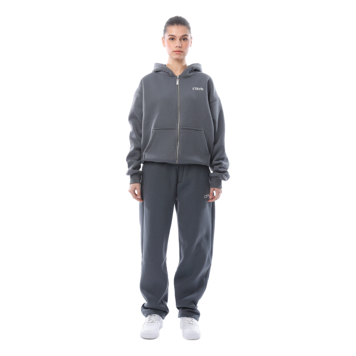 OPEN LEG JOGGER ANTHRAZIT