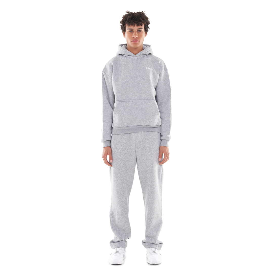 OPEN LEG JOGGER GREY MELANGE
