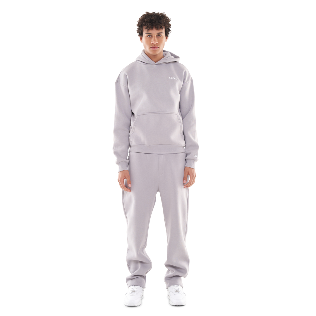 HOODIE SILVER GREY