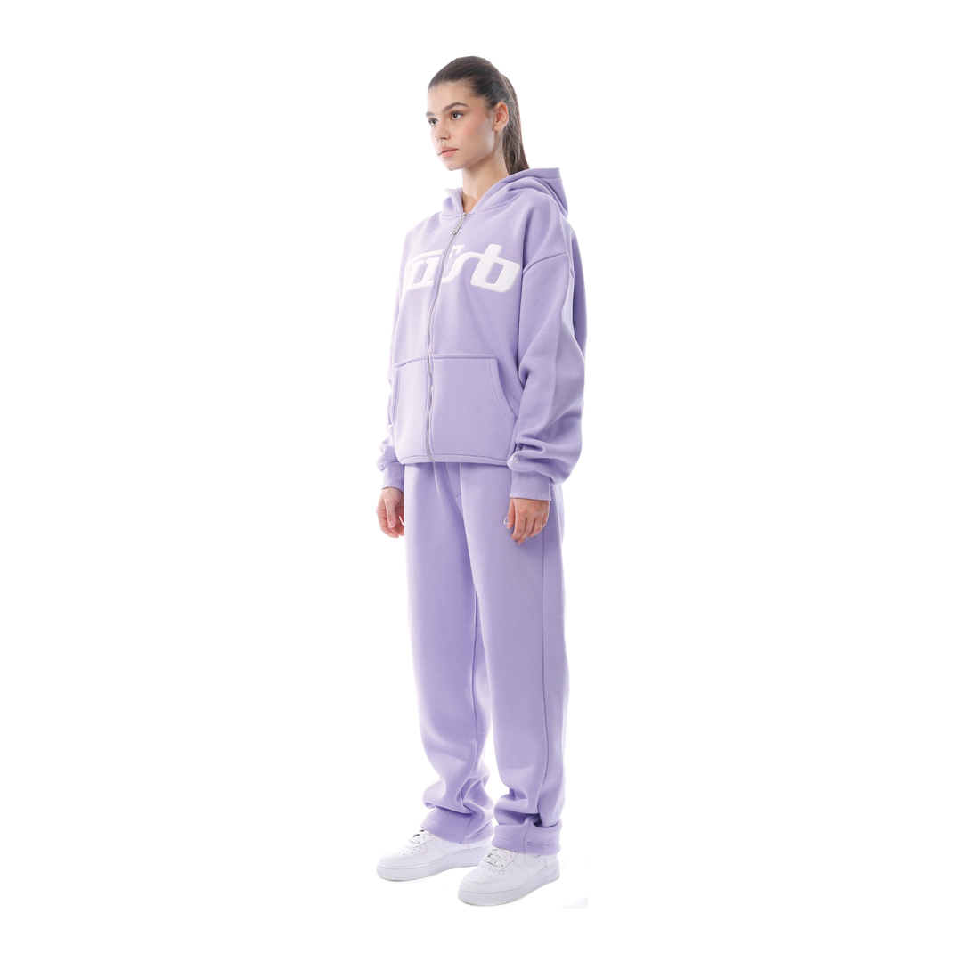 FROTTEE ZIP-UP LAVENDEL