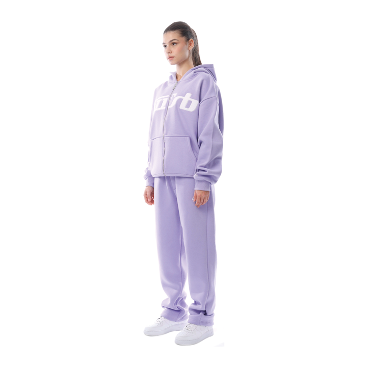 FROTTEE ZIP-UP LAVENDEL