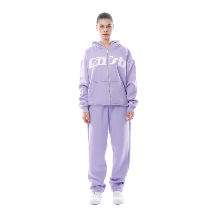 FROTTEE ZIP-UP LAVENDEL