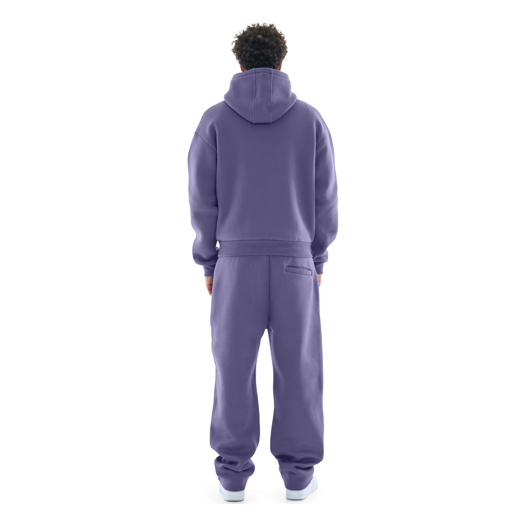 OPEN LEG JOGGER GRAPE PURPLE