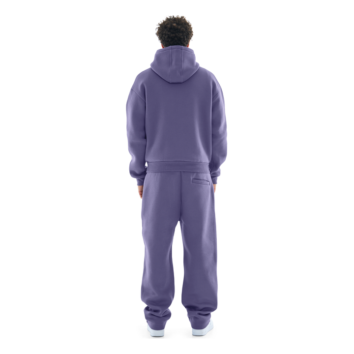 OPEN LEG JOGGER GRAPE PURPLE
