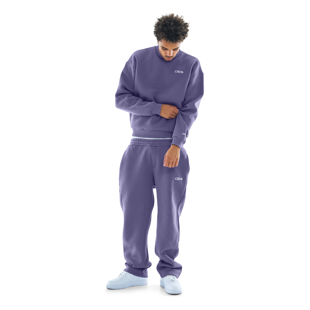 CREWNECK GRAPE PURPLE
