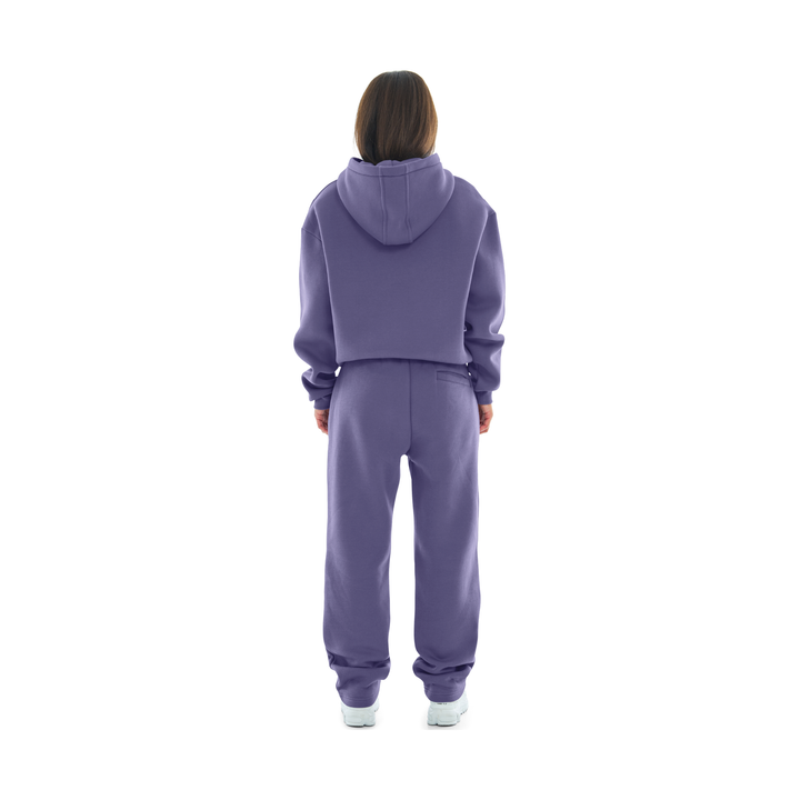 OPEN LEG JOGGER GRAPE PURPLE