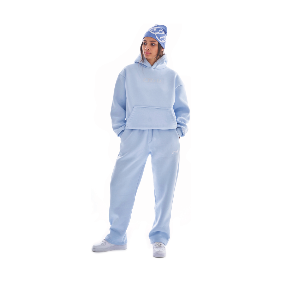 Baby blue joggers discount