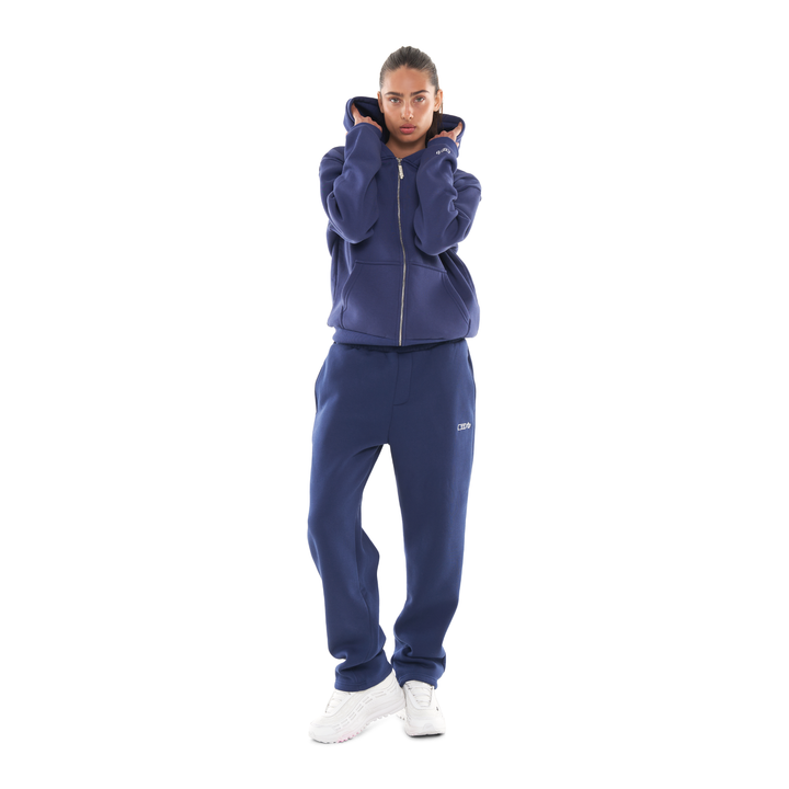 ZIP-UP NAVY BLUE