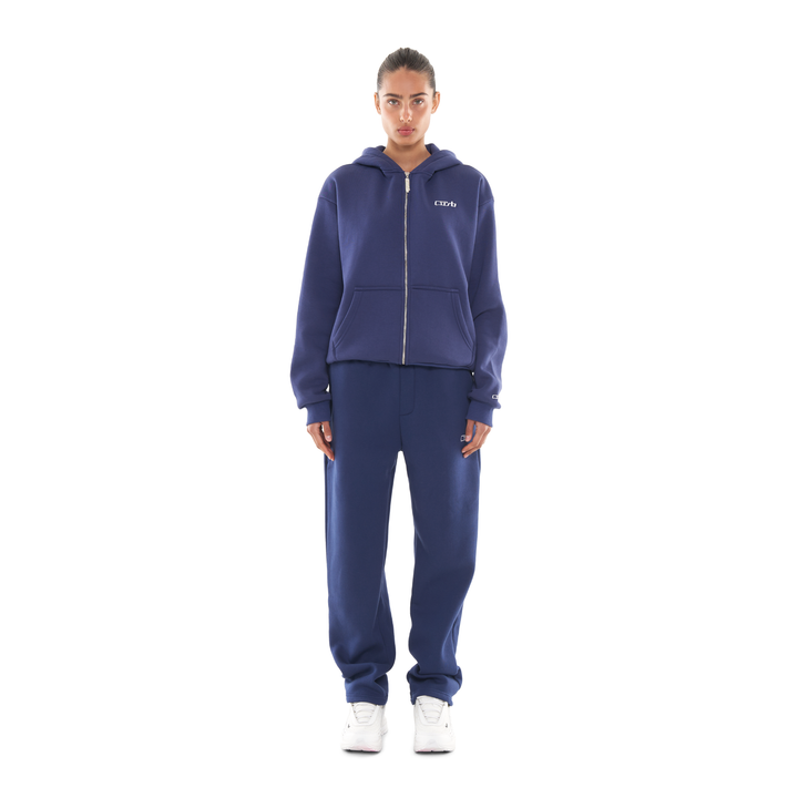 ZIP-UP NAVY BLUE