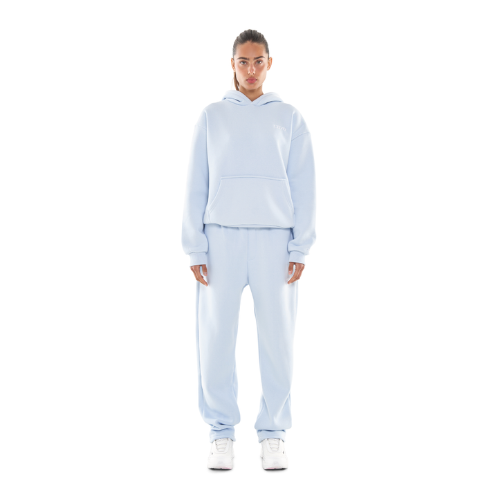 OPEN LEG JOGGER ICE BLUE