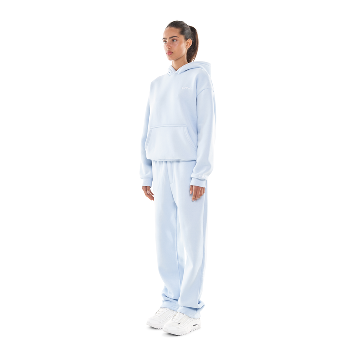 OPEN LEG JOGGER ICE BLUE