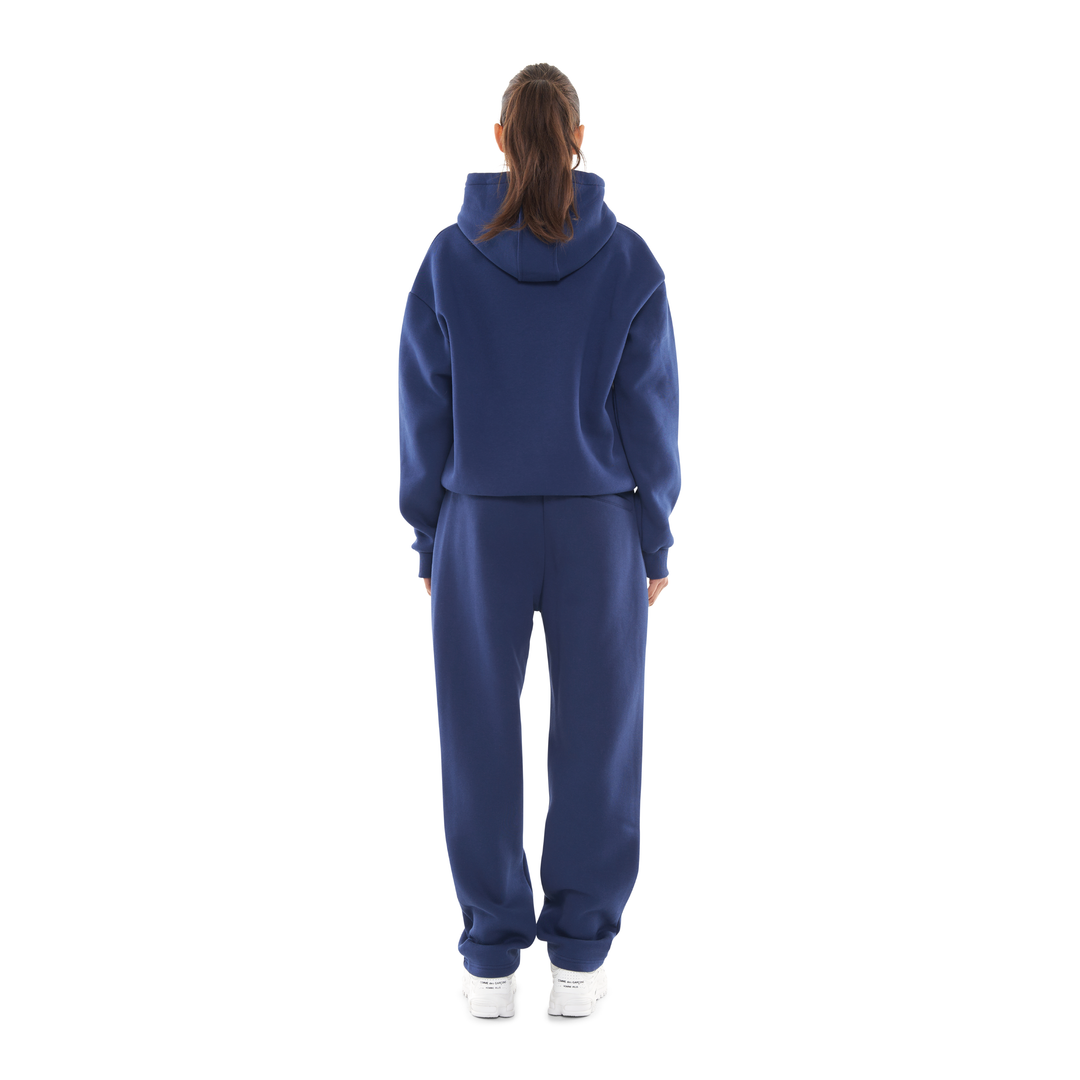 OPEN LEG JOGGER NAVY BLUE