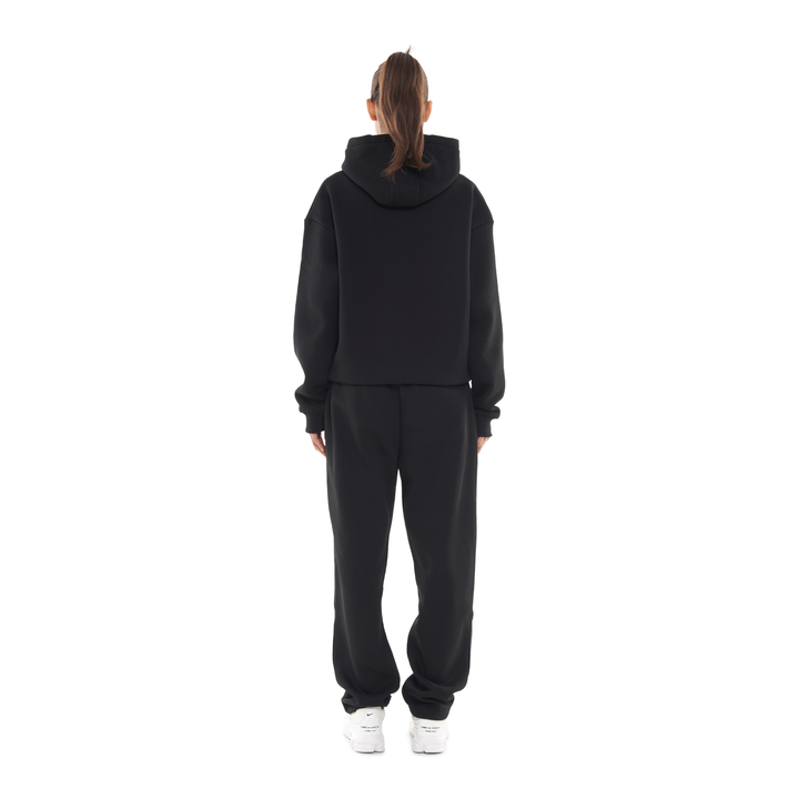 OPEN LEG JOGGER BLACK