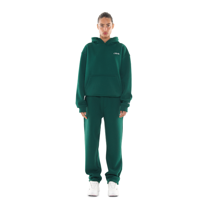 HOODIE DARK GREEN
