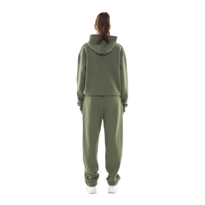OPEN LEG JOGGER BRONZE GREEN