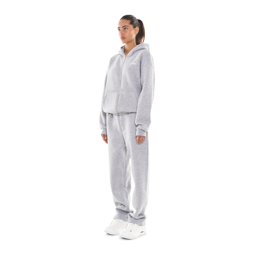 ZIP-UP GREY MELANGE