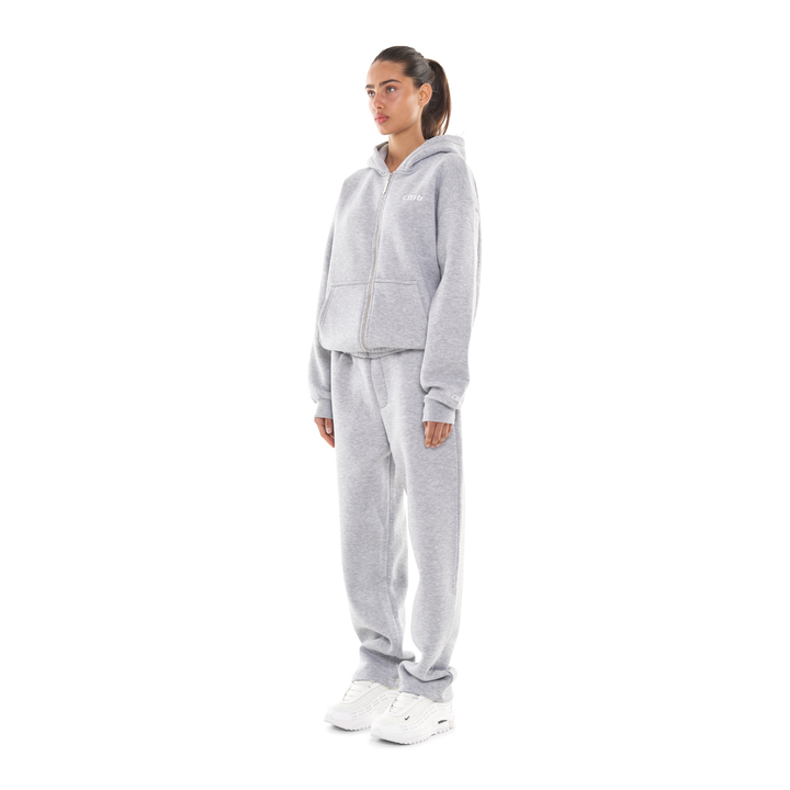 ZIP-UP GREY MELANGE