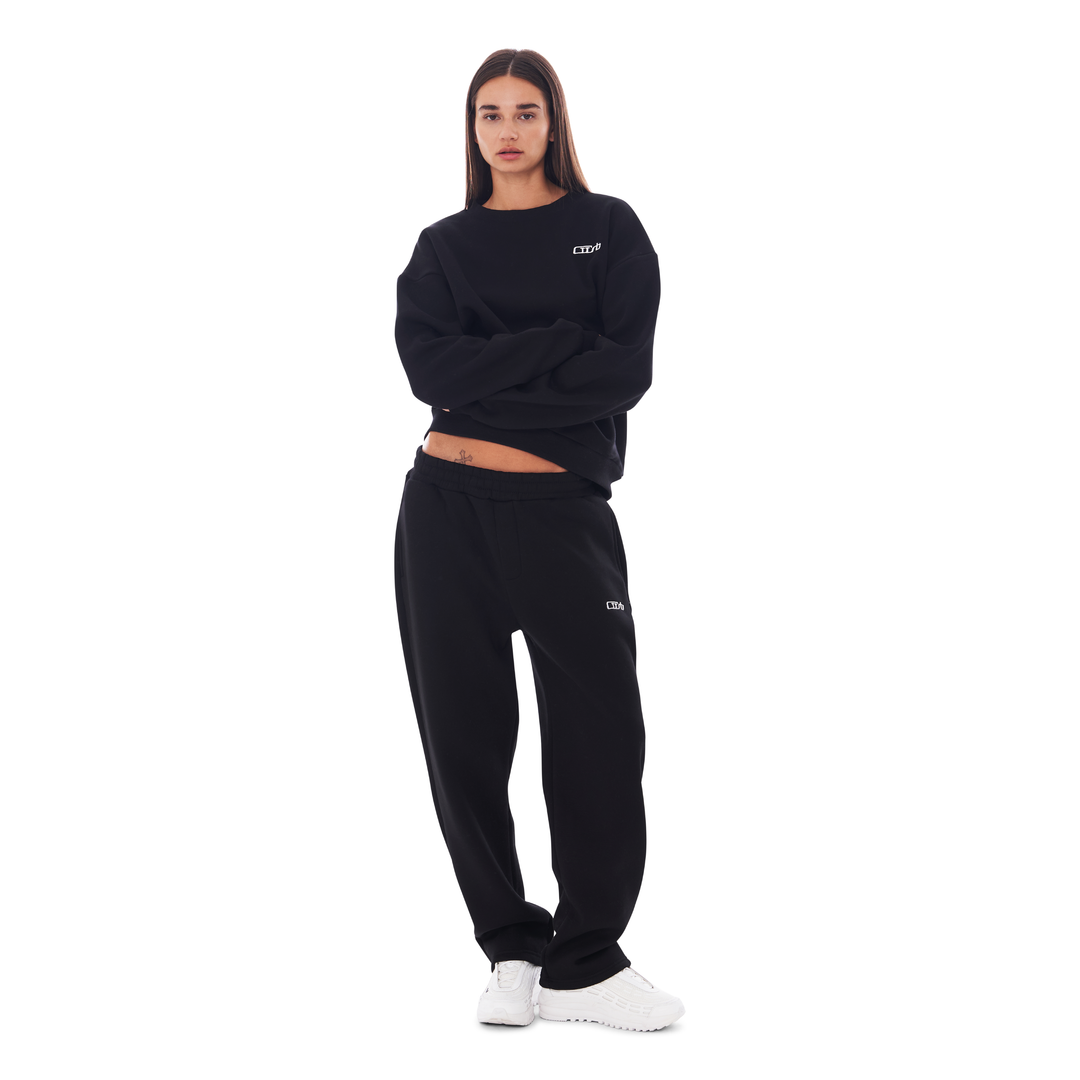 CREWNECK BLACK