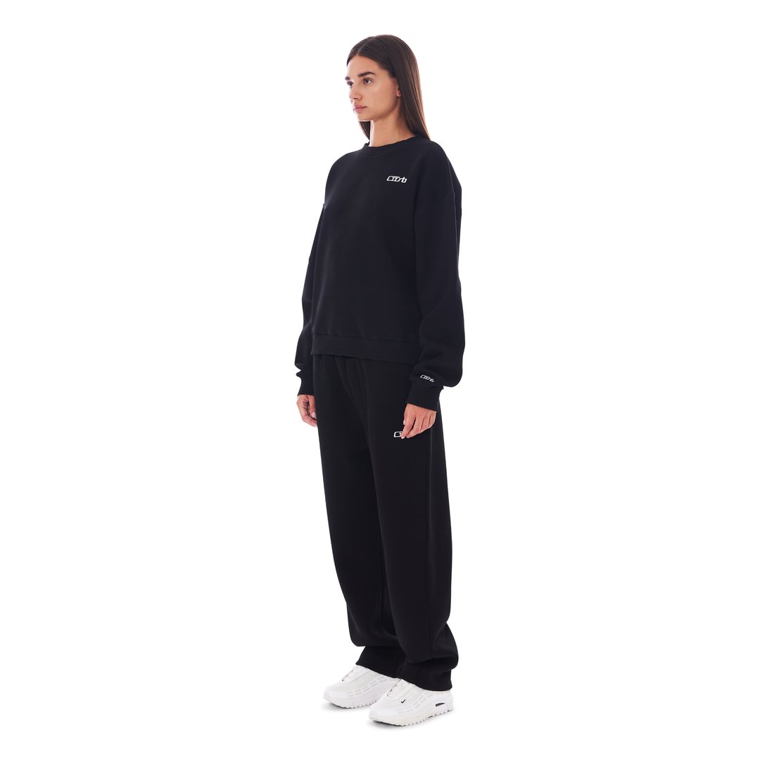 CREWNECK BLACK