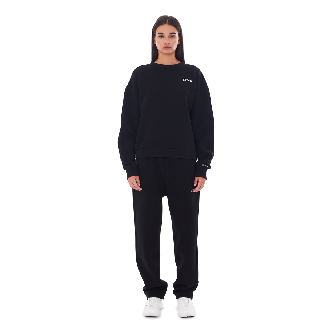 CREWNECK BLACK