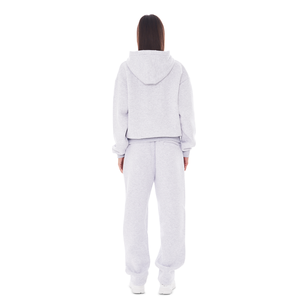 ZIP UP SNOW MELANGE
