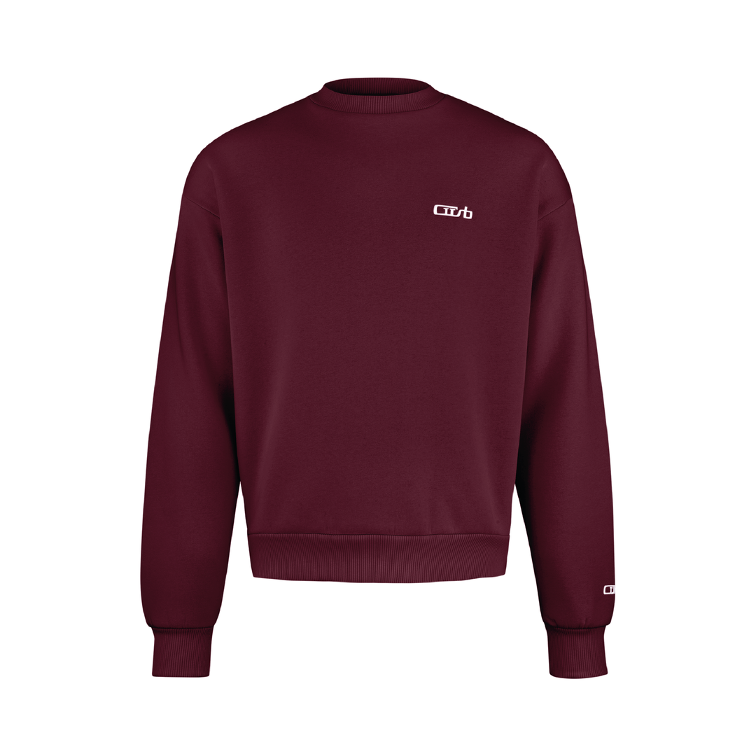 CREWNECK BLACK CHERRY