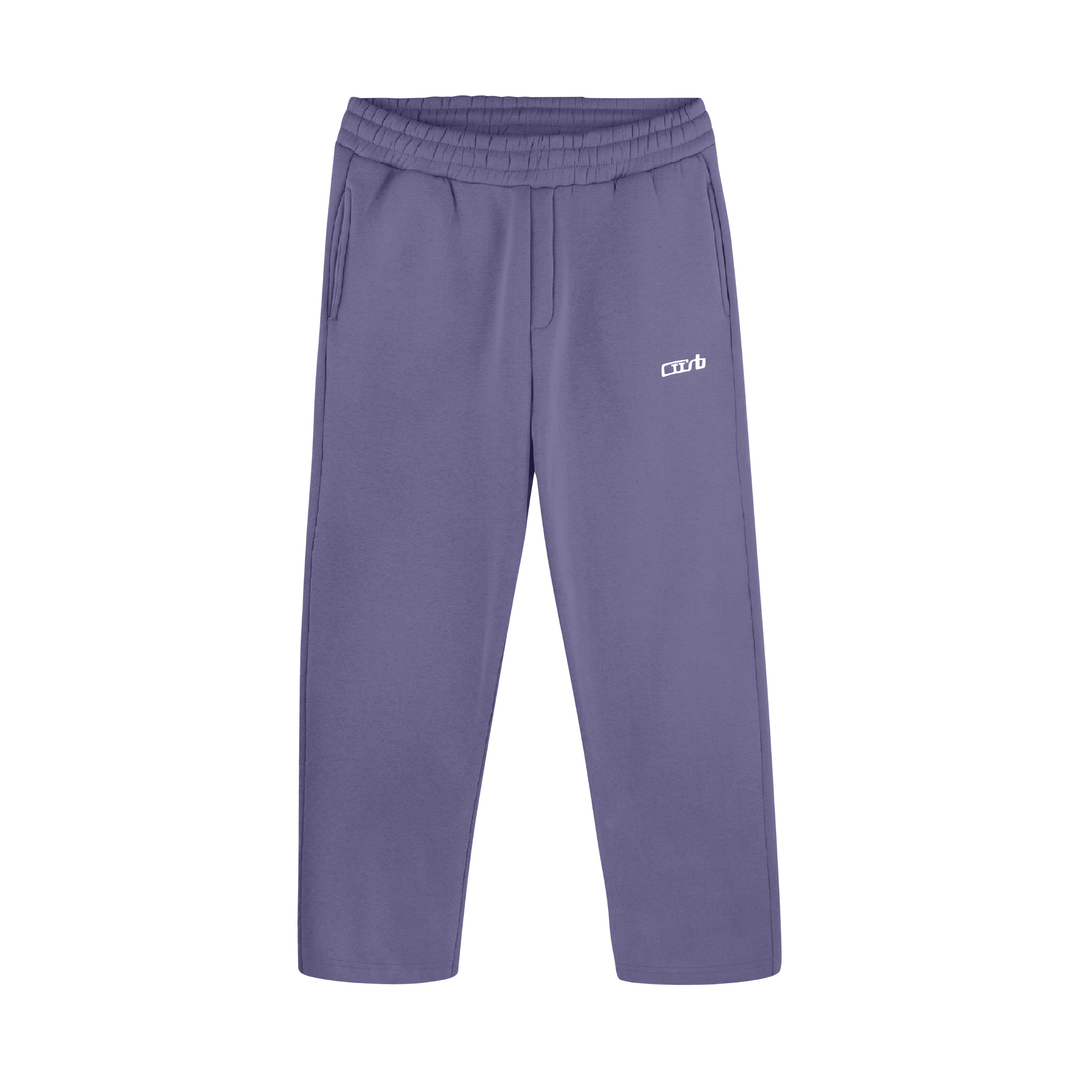 OPEN LEG JOGGER GRAPE PURPLE