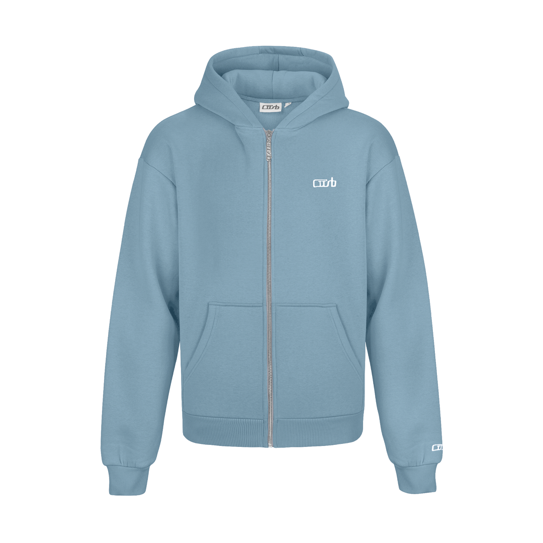 ZIP-UP SHADOW BLUE