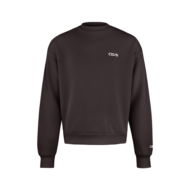 CREWNECK DARK CHOCOLATE