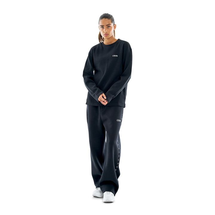 Waffle Longsleeve Black
