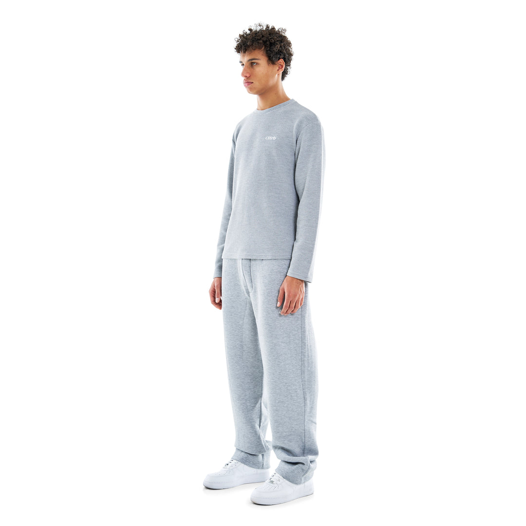 Waffle Longsleeve Grey Melange