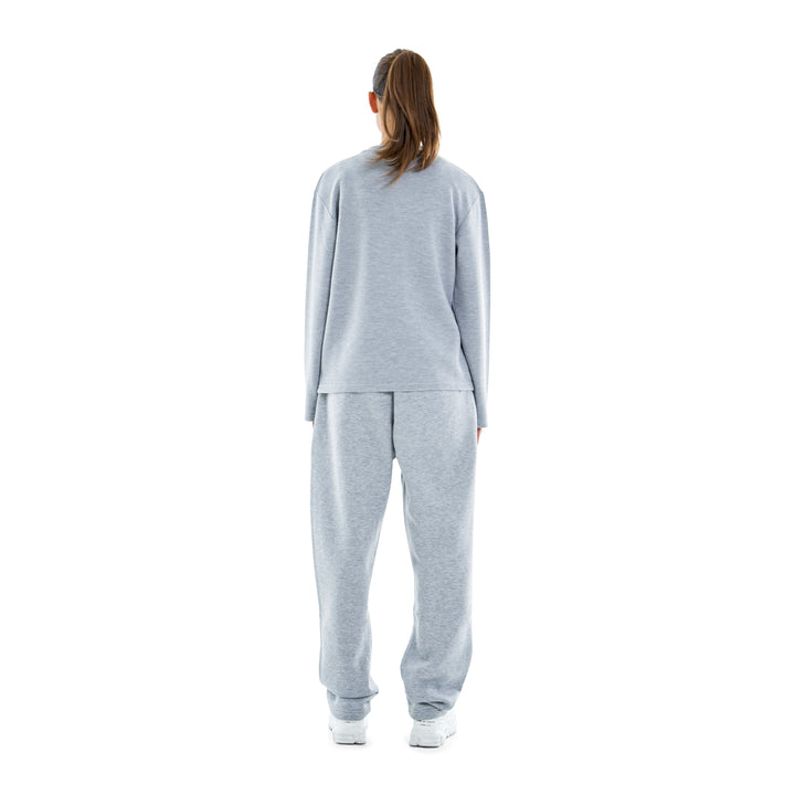 Waffle Longsleeve Grey Melange