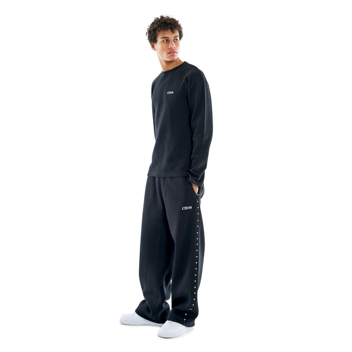Waffle Longsleeve Black