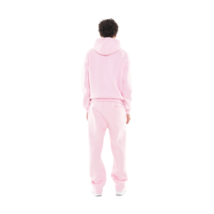 HEART HOODIE PINK