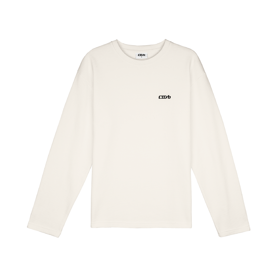 Waffle Longsleeve Off-White
