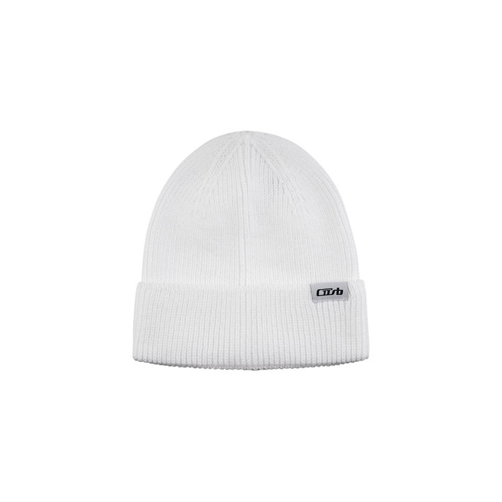 Folded Beanie White