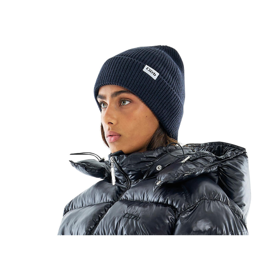 Folded Beanie Dark Navy