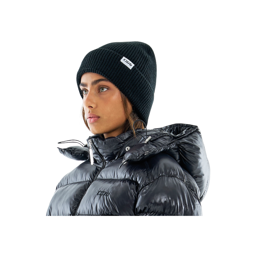 Folded Beanie Black