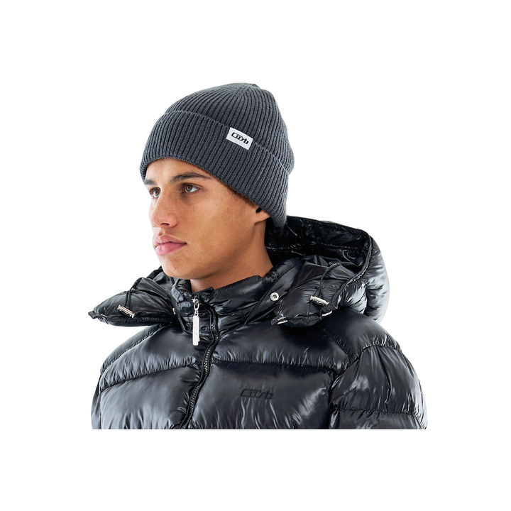 Folded Beanie Anthrazit