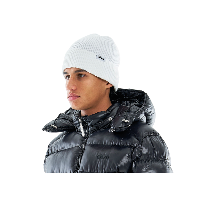 Folded Beanie White