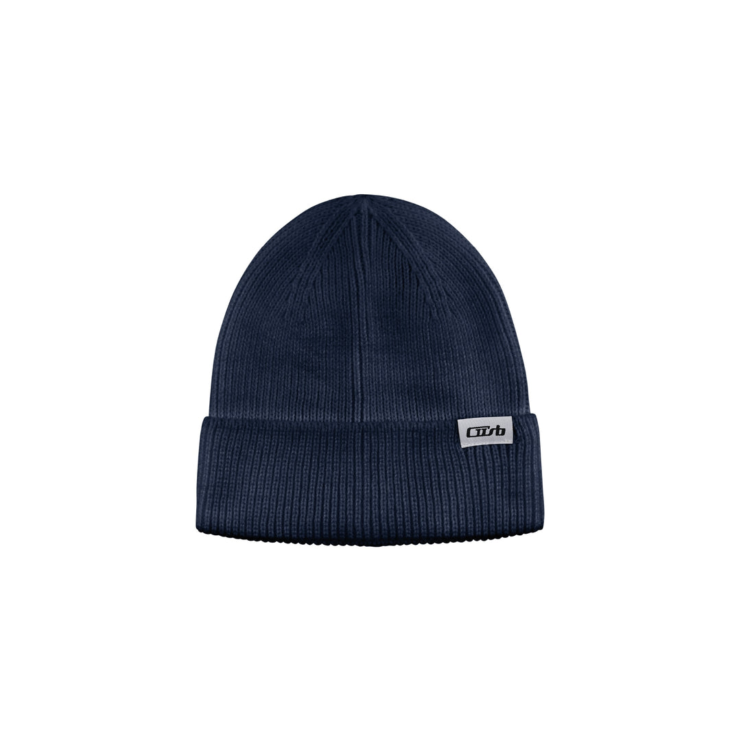 Folded Beanie Dark Navy