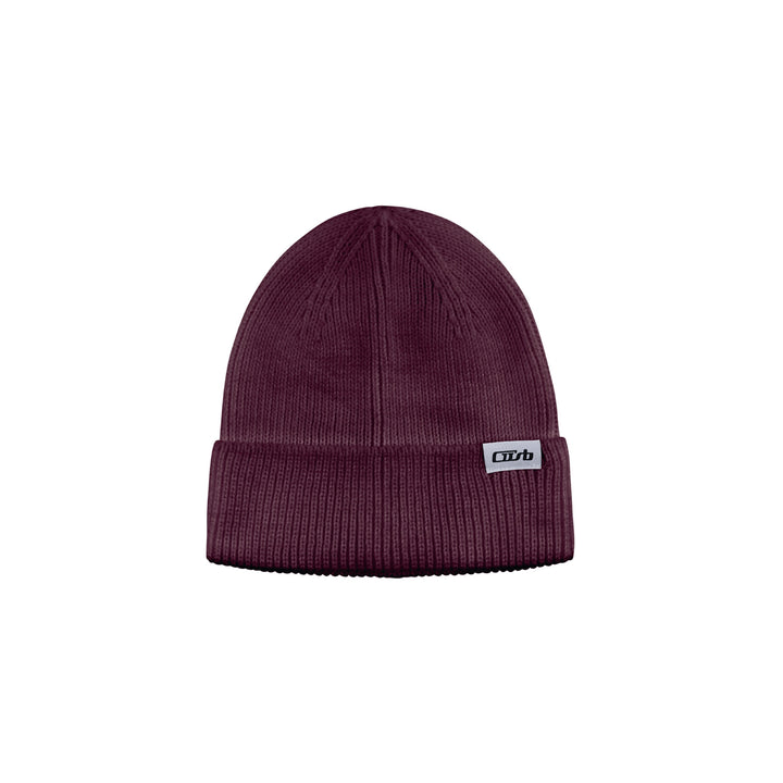 Folded Beanie Black Cherry